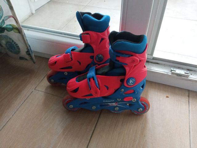 Patines en línea talla regulable