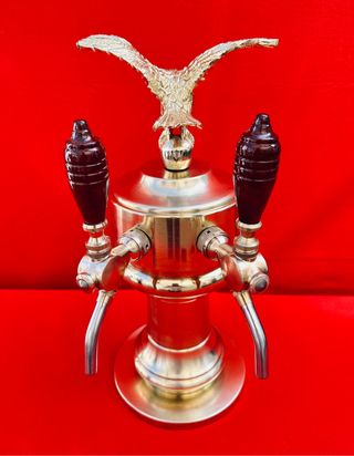 GRIFO DE CERVEZA EL AGUILA / BRONCE / AÑOS 80