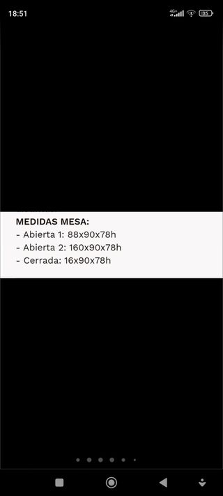 Mesa plegable de teca + 4 sillas