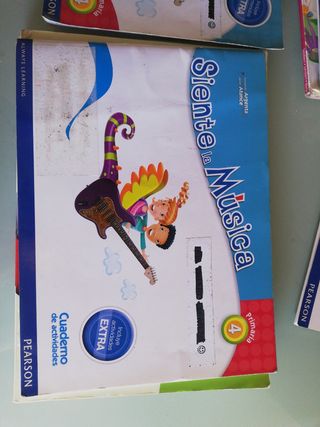 Libros siente la música 4 primaria