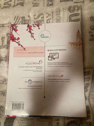 Libro de texto de Lengua y Literatura 4 ESO