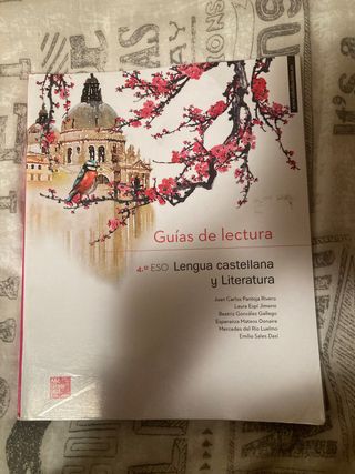Libro de texto de Lengua y Literatura 4 ESO