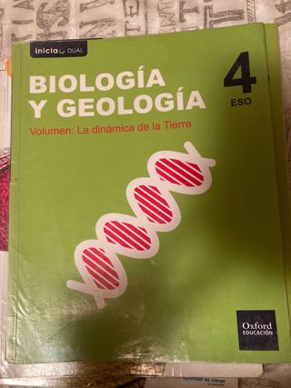 3 Libros de Biología y Geología 4 ESO
