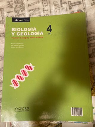 3 Libros de Biología y Geología 4 ESO