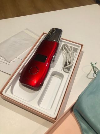 Depurador ultrasónico para piel