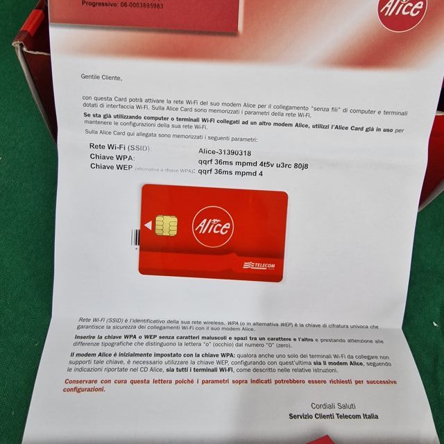 Modem Alice Gate 2 Plus wi-fi
