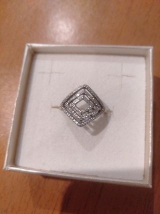 Anillo plata y circonitas Pandora 52