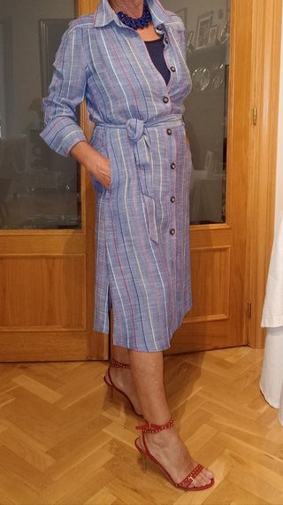 Vestido camisero 