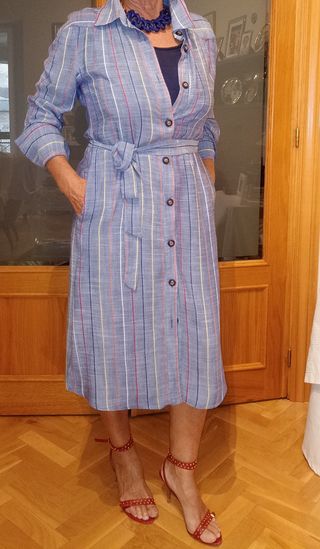 Vestido camisero 