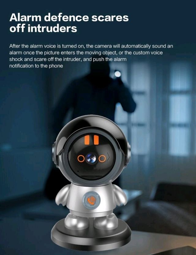 CÁMARA espía oculta con botón de llamada 