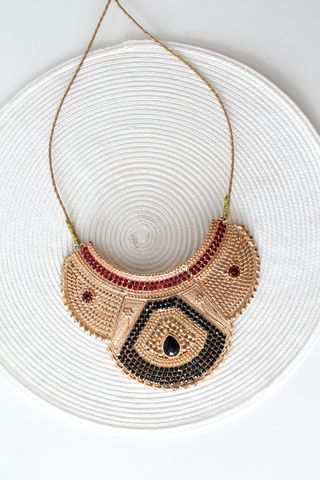 Gran collar estilo étnico