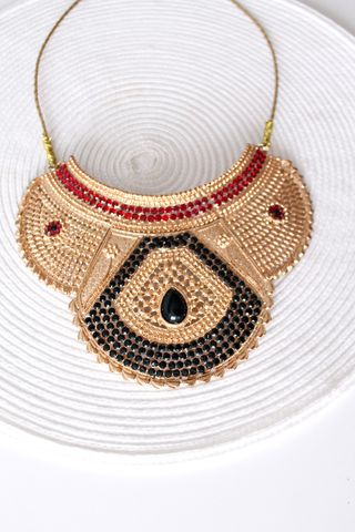 Gran collar estilo étnico