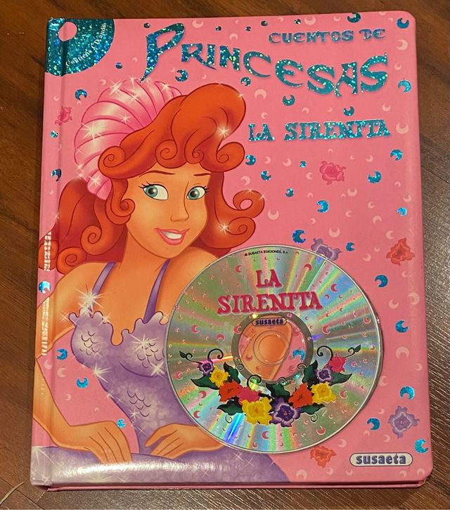Pack de libros de princesas disney con CD
