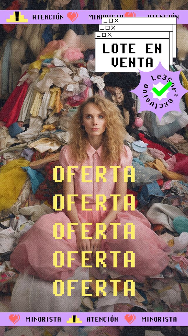 ✨ ¡Gran oportunidad de lote de ropa y complementos