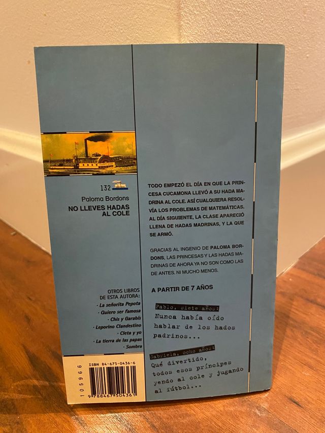 Libro: No lleves hadas al cole