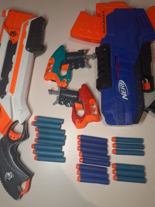 Lote de 4 Nerfs