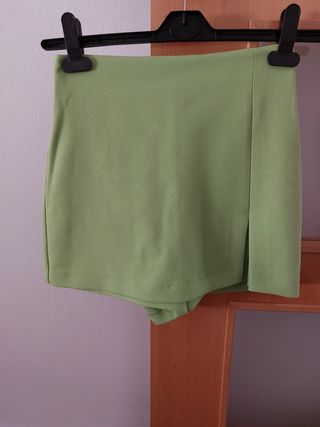 Falda pantalón Zara