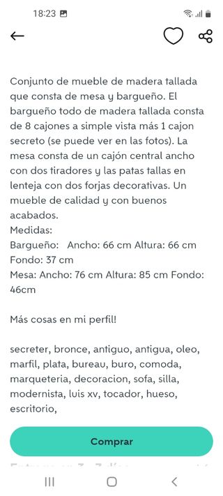 Bargueño cervantino 