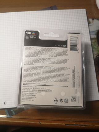 Tinta tri-colour hp OFFICEJET 901