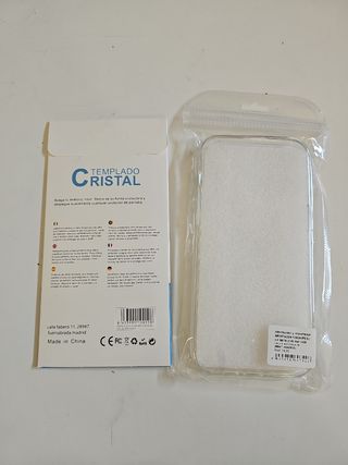 Funda y cristal templado para IPHONE 14 PRO MAX