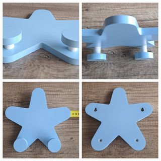 Juguetes de madera, piezas,  perchero