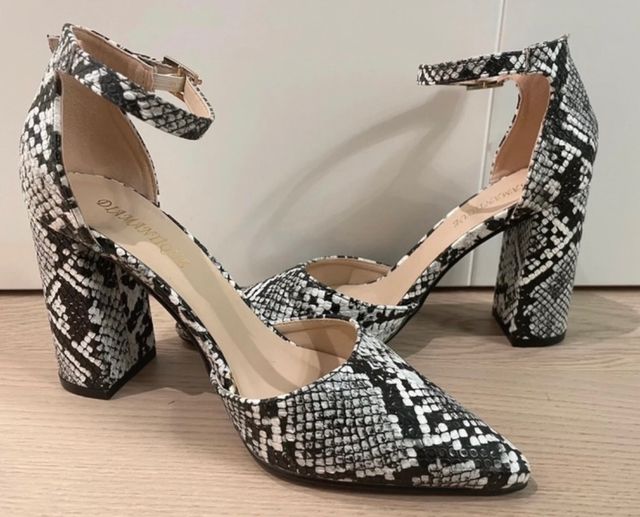 Scarpe donna pitonate