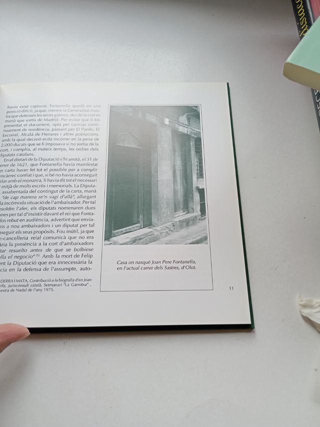 Homenatge d'Olot a Joan Pere Fontanella 