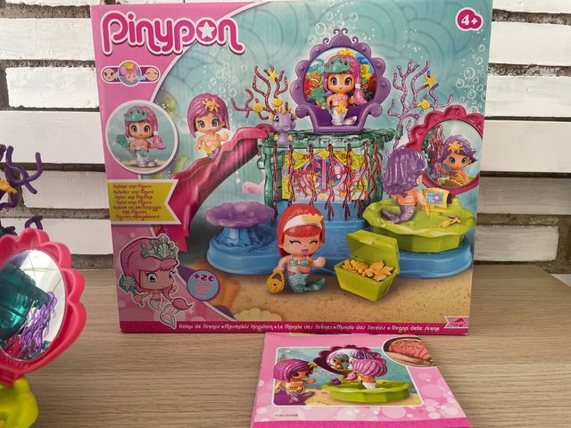 Los 3 JUEGOS)Reino de sirenas+barco pirata+carroza