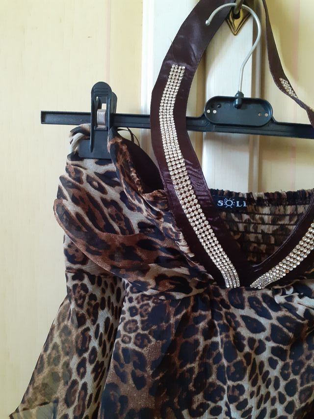 Vestitino leopardato