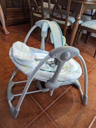 Columpio balancín musical