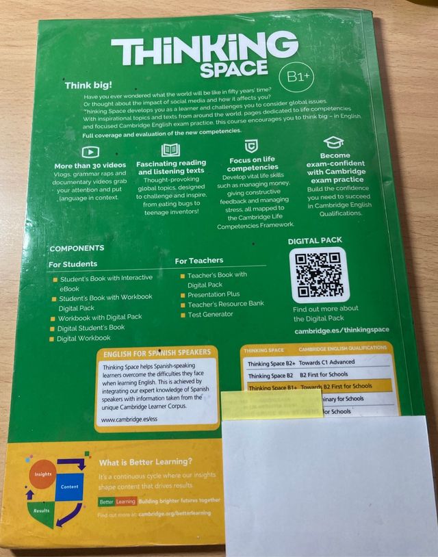 Libro de Inglés 1 bachillerato