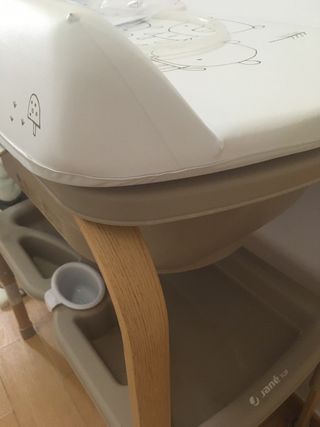 bañera cambiador janet