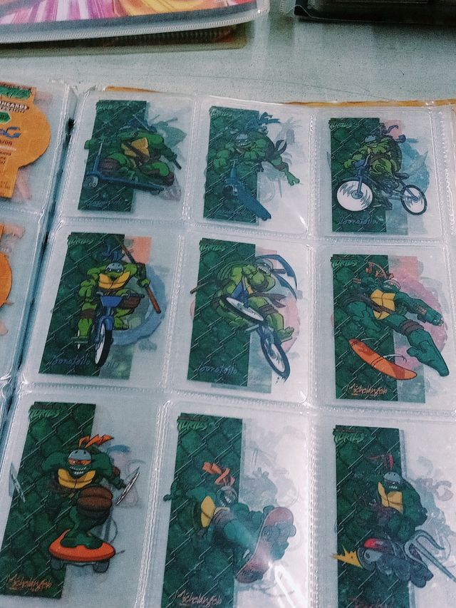 COLECCIÓN TORTUGAS NINJA LAMINCARDS