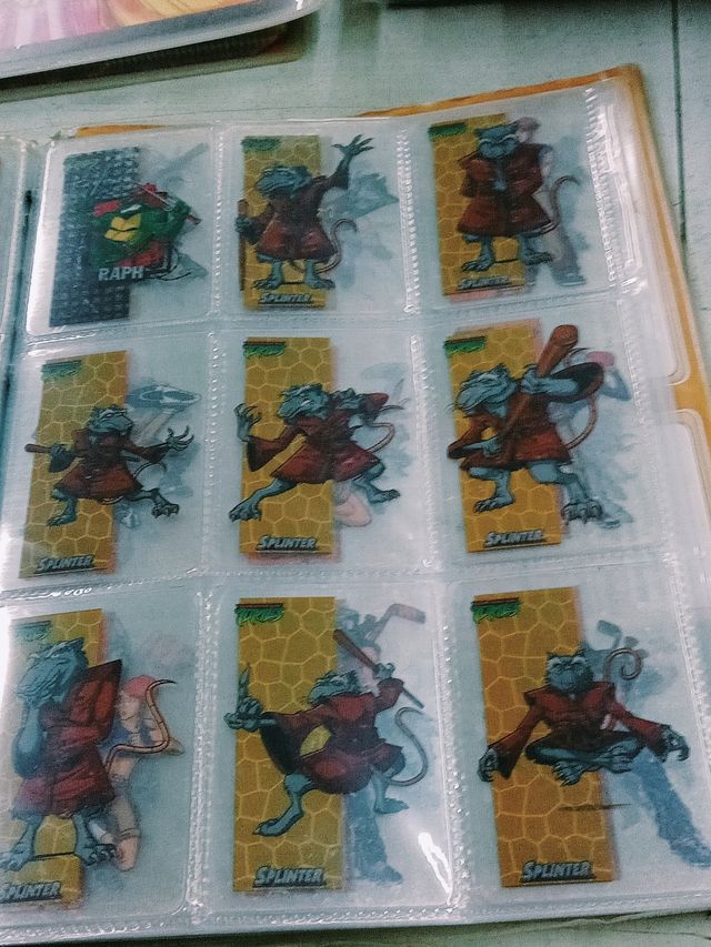 COLECCIÓN TORTUGAS NINJA LAMINCARDS