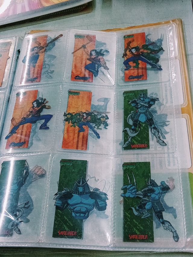 COLECCIÓN TORTUGAS NINJA LAMINCARDS