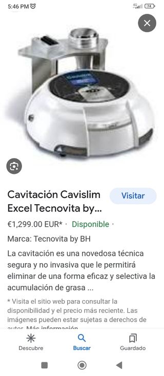 Máquina de cavitacion