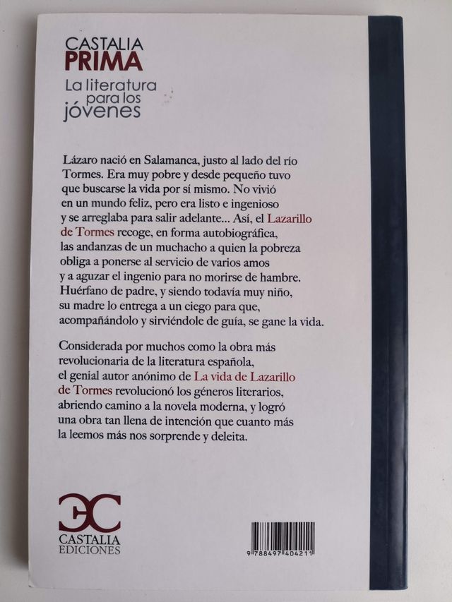 La vida de Lazarillo de Tormes