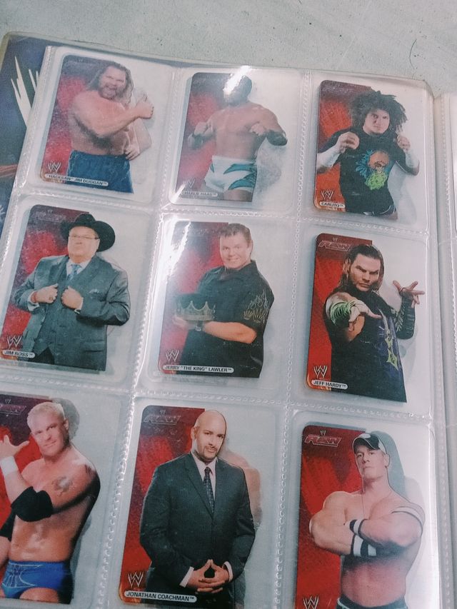 WWE NEW ALBUM LAMINCARDS