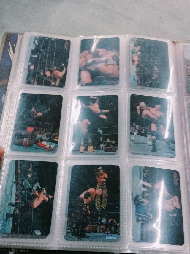 WWE NEW ALBUM LAMINCARDS