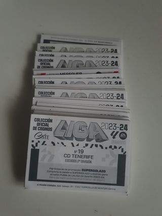 Cromos de la liga Española 2024