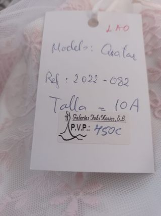 Gran oportunidad !!!Vestido de comunión niña