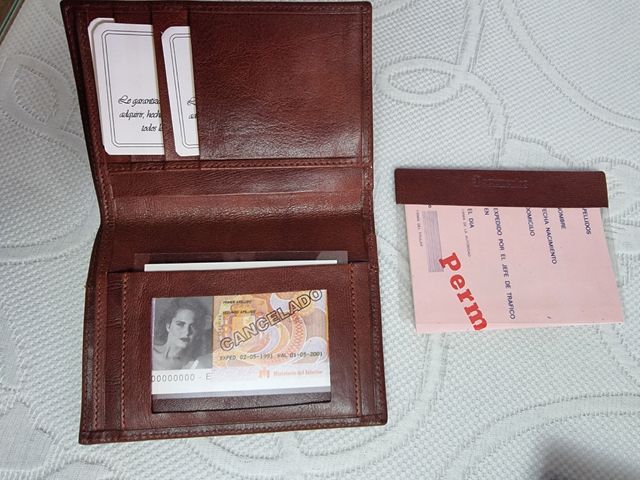 lote de dos Carteras billeteras.