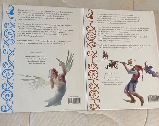 Pack de libros de seres fantasticos