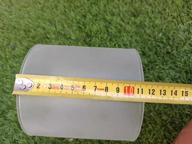 PACK 10 CRISTALES LÁMPARA CAMPING 110x115