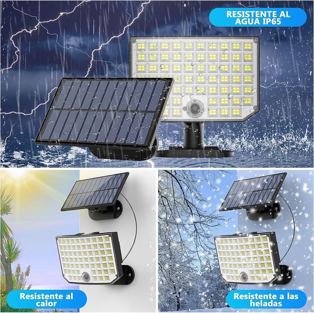 *Luces solares exterior pack de 2*