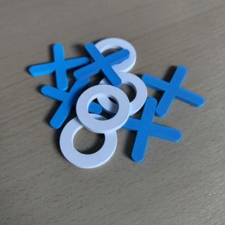 Jogo do Galo 3 em Linha Azul