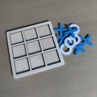 Jogo do Galo 3 em Linha Azul