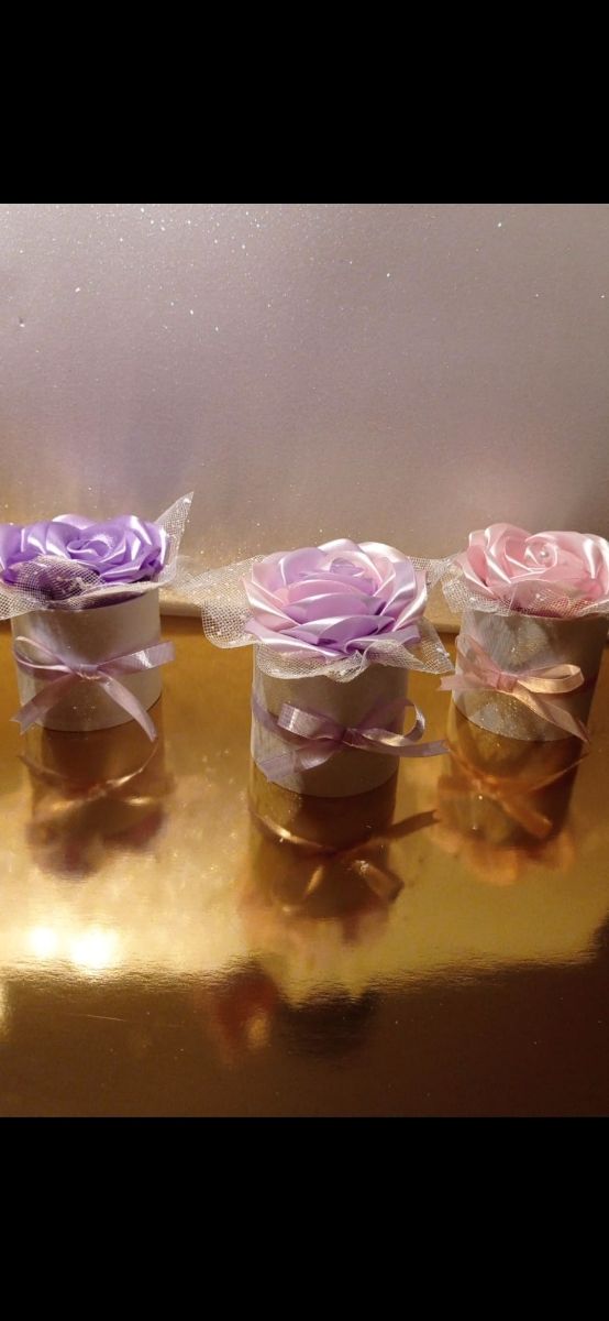 Cajitas individuales con Rosa Eterna 5 € unidad