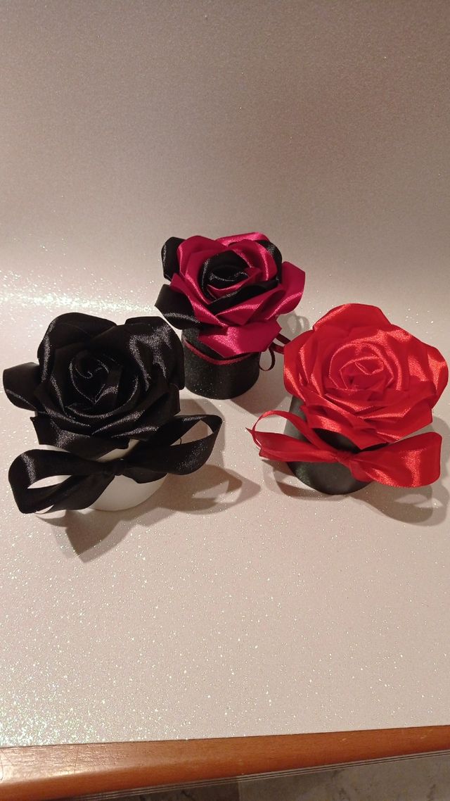 Cajitas individuales con Rosa Eterna 5 € unidad