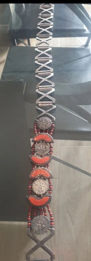 Cintura metallo stile etnico